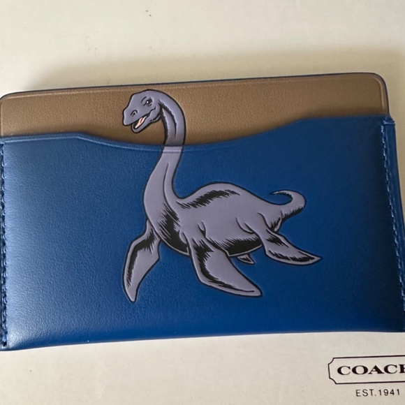 COACH MYTHICAL MONSTER CHAMP CARD CASE - RARE! - Picture 3 of 11
